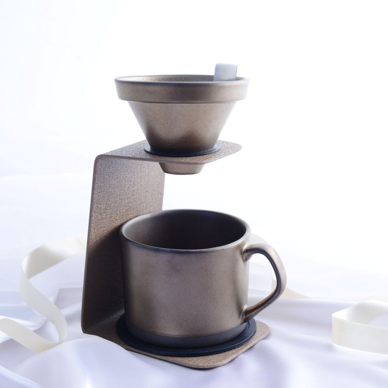 【新品】コーヒーカップ & ドリッパーセット  陶器