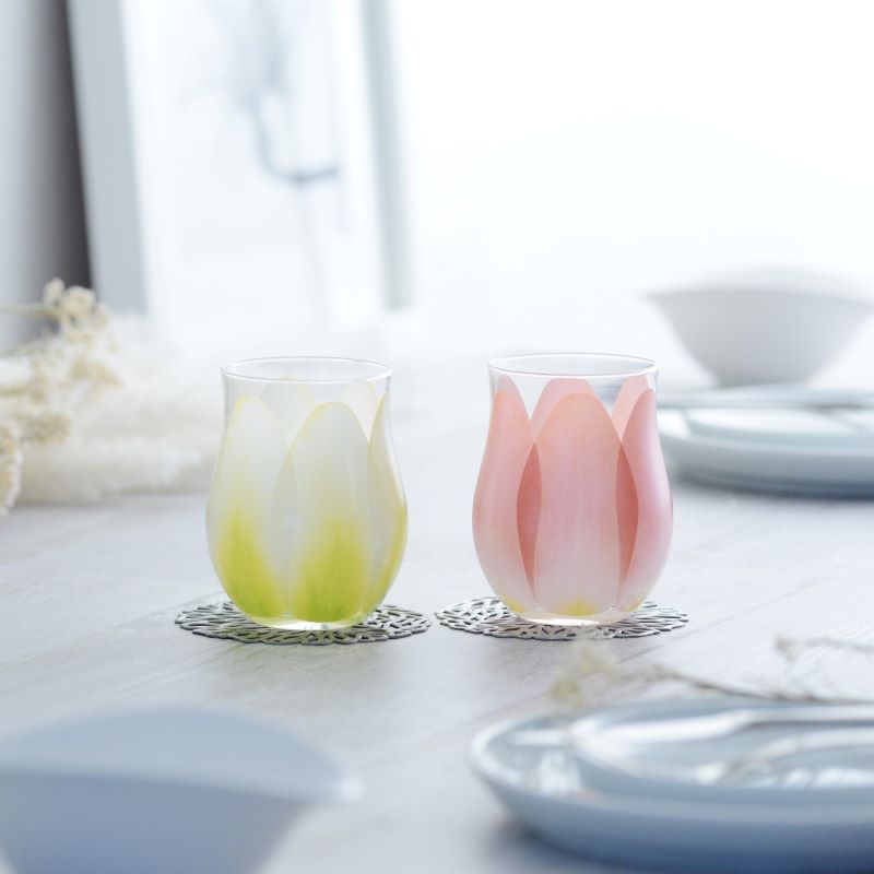 食卓に咲く チューリップグラス 2個セット／Floyd - 京王ネットショッピング | 京王百貨店