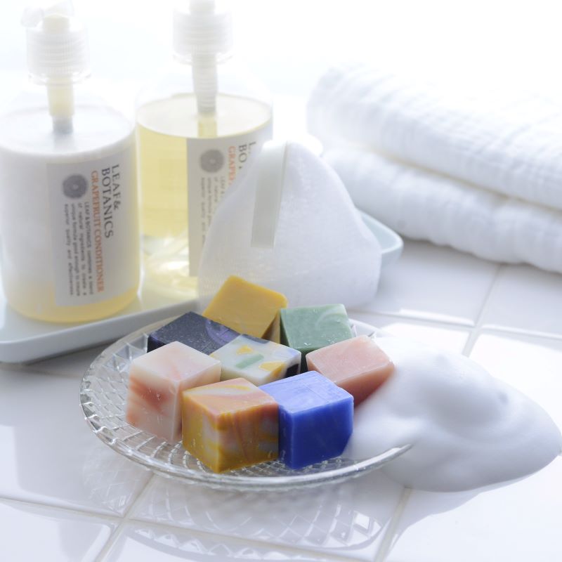 沖縄生まれの美しい洗顔石鹸ギフトセット／首里石鹸 ～Sui Savon 