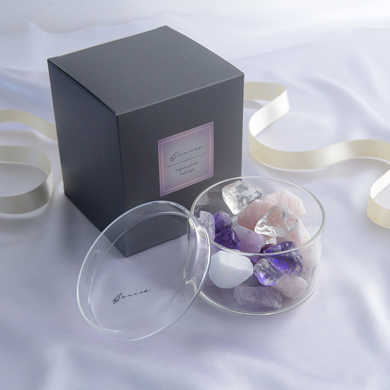 ガラスケースに思いのままに 3種の天然石と香るジェルのアロマストーン - 京王ネットショッピング | 京王百貨店