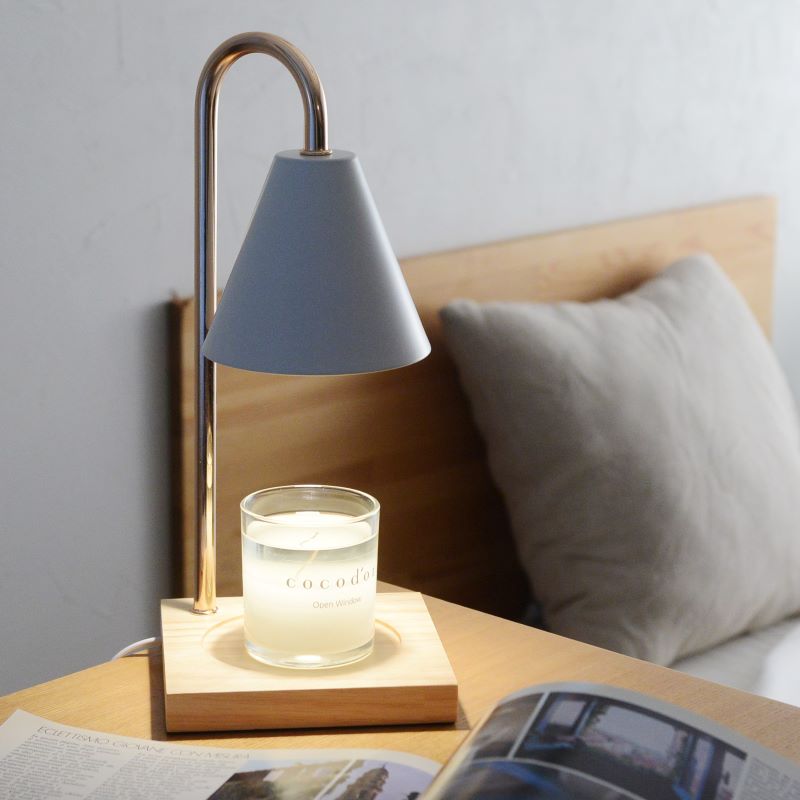 インテリアになる香る照明 アロマキャンドルウォーマー／dadaz