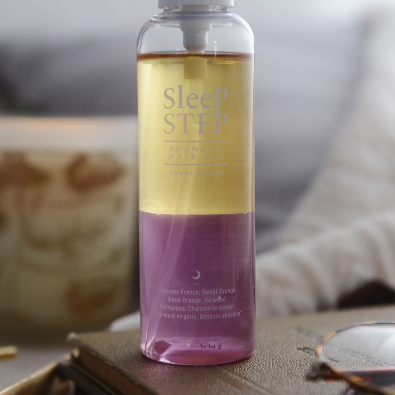 SleepSTEPアロマティックヘアオイル| 快眠をサポートする癒しの
