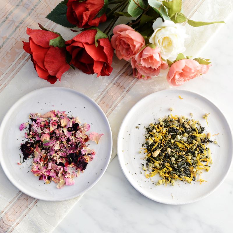 薔薇とハーブで生まれ変わった 新感覚の日本茶2種セット Newe 京王ネットショッピング 京王百貨店