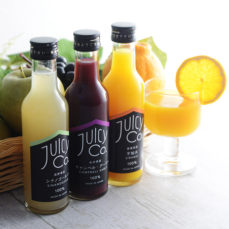 国産果汁100%のストレートジュース3本セット／JUICY.CO - 京王