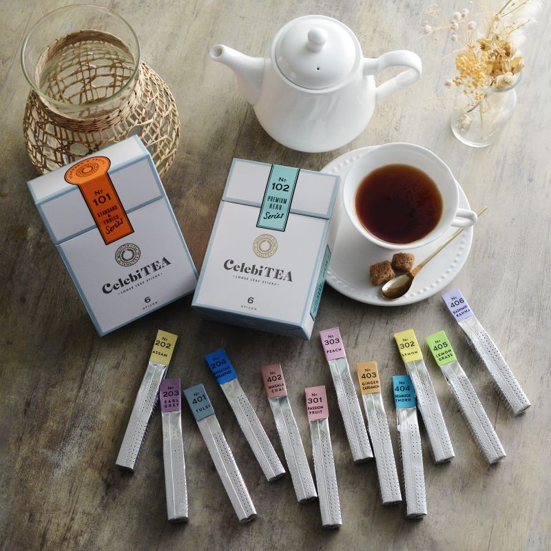 インド産本格茶葉使用 スティック型紅茶12種セット／CelebiTEA