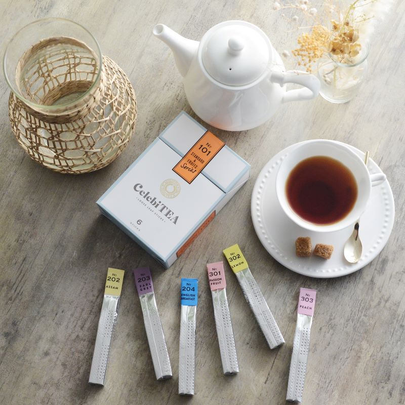 インド産本格茶葉使用 スティック型紅茶12種セット／CelebiTEA