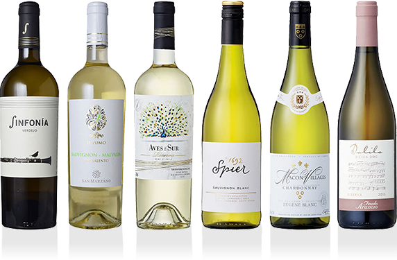 世界の金賞受賞白ワイン6本セット