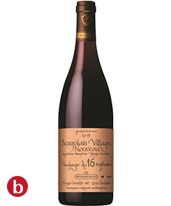 b ［モメサン］ボージョレ・ヴィラージュ・ヌーヴォーヴァンダンジュ（赤）