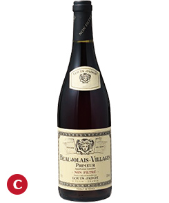 c ［ルイ・ジャド］ボージョレ・ヴィラージュ・プリムール ノンフィルトレ（赤）