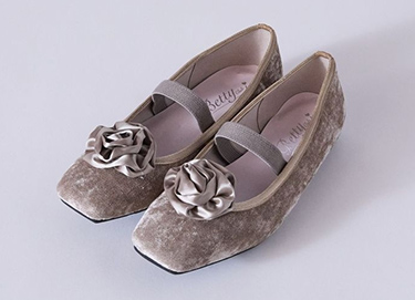 ローズフラットシューズ　OAK