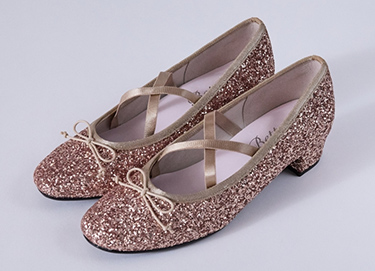 グリッターバレエシューズ　PKBG