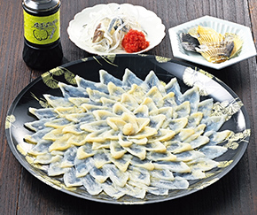 【270】養殖とらふぐ刺身（30cm皿盛）