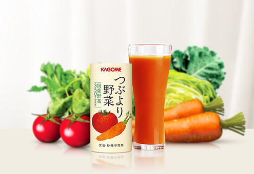 [ネット限定]小ぶりなつぶより野菜+国産フルーツジュースセット(MK-30)