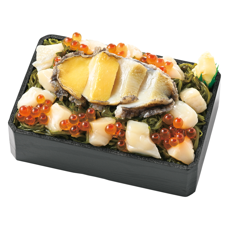 翡翠あわびと南三陸あわびの饗宴