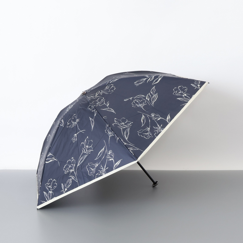 ［BLAO（ブラオ）］晴雨兼用傘（折りたたみ傘）ネイビー