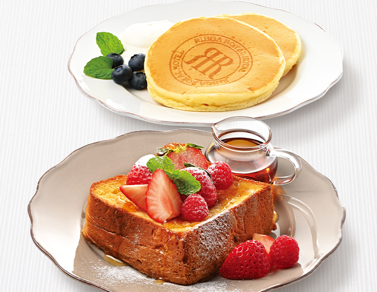 リーガロイヤルホテル バニラフレンチトースト＆バニラホットケーキ