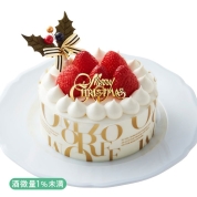 【桜ヶ丘店お渡し】72[モロゾフ]クリスマス ストロベリーショートケーキ 12cm