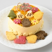 【配送】86[atelierA]はちみつケーキ クリスマスクッキー付き