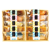 【夏の贈り物】美飾遊膳 国産鮮魚　煮魚・焼魚詰合せ　KN50　直送品