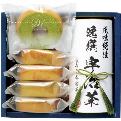 袋布向春園本店｜日本茶こだわりセット「柳」