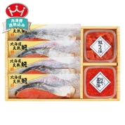 佐藤水産　北海道鮭親子セット　RI-005　直送品