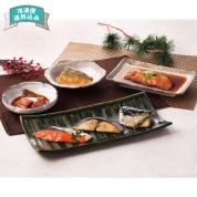 【ネット限定】なだ万　レンジで簡単！料亭の焼魚・煮魚詰合せ　YN-5A　直送品