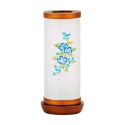 【盆提灯】<現代行灯>No.22402 和紙華ごころ小[ネモフィラ]　