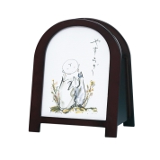 【盆提灯】<現代行灯>No.390N まどあかりやすらぎ地蔵[やすらぎ地蔵]　