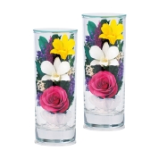 【盆提灯】<プリエール>No.7934N プリエールSSB(一対入)[蘭・バラ]　