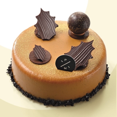 [ピエール マルコリーニ]ノエル ドゥ ピエール 2025 -ガトー ムース オ キャラメル