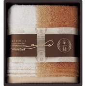 ［糸縒 シェード］フェイスタオル 22709-47625-200