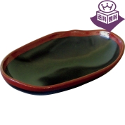 ［龍門堂］もてなし盛器 渕さび黒 