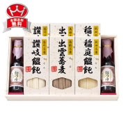 ［出雲蕎麦・讃岐饂飩・稲庭饂飩］麺つゆセット　ＳＷ－５０