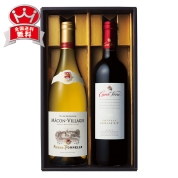［ボルドー＆ブルゴーニュ］赤白ワインセット　ＧＣＭ－１００