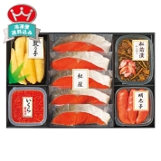 ［紅鮭・魚卵詰合せ］　ＢＫＩ－８０Ａ