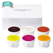 ［ピエール　マルコリーニ］グラス＆ソルベ６個入り　５００１３５