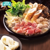 ［比内地鶏］きりたんぽ鍋と稲庭うどんセット　ＡＰＫ－Ａ