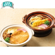 ［創麺屋］贅沢焼餅入り一人鍋うどん２種