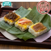 【ネット限定】金沢・芝寿し　笹蒸し寿し3種詰合せ　KBAG-9　直送品