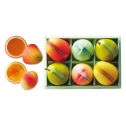 ［新宿高野］果実ピュアゼリー６入Ｗ　３１３７０