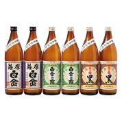 ［白金酒造］白金の露３種飲み比べ