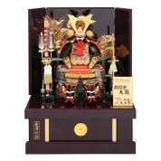 [久月]久月作 麒麟児鎧収納飾り　