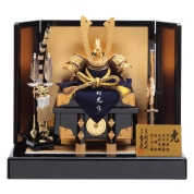 [久月]鈴木利光作 兜平飾り　