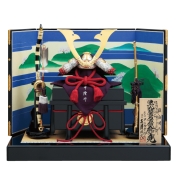 [久月]早乙女幸隆作 兜平飾り　