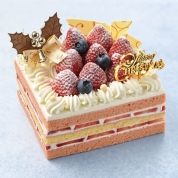 【桜ヶ丘店お渡し】14[ロイヤルパークホテル]しっとりスポンジのクリスマスショートケーキ