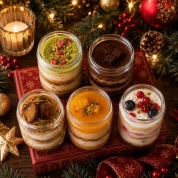 【配送】68[shirokane sweets TOKYO]白金グラスケーキ(クリスマスアソート)