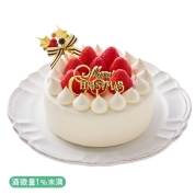 【新宿店お渡し】90[モロゾフ]クリスマスストロベリーショートケーキ 5号