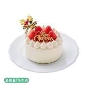 【新宿店お渡し】91[モロゾフ]クリスマスストロベリーショートケーキ 4号