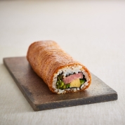 【恵方巻 2/3店頭お渡し】［日本のさらだ いとはん］ローストビーフと菜の花のいなり恵方巻き(ハーフ)