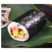 【恵方巻 2/3店頭お渡し】［神田明神下みやび］明神太巻寿司　ハーフサイズ(福豆付き)